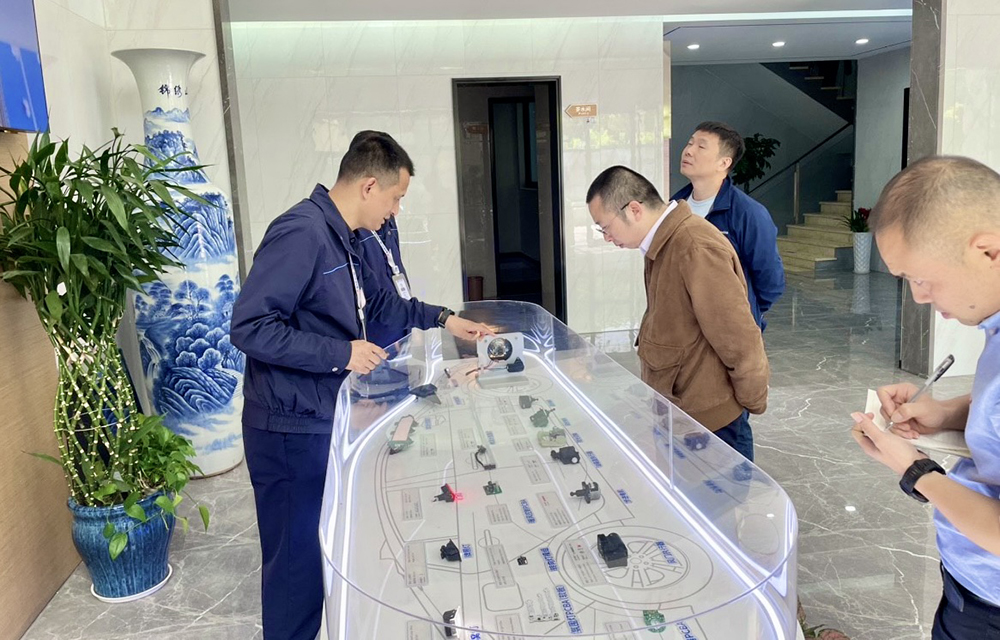 华旭光电一行莅临我司参观交流(图1)
