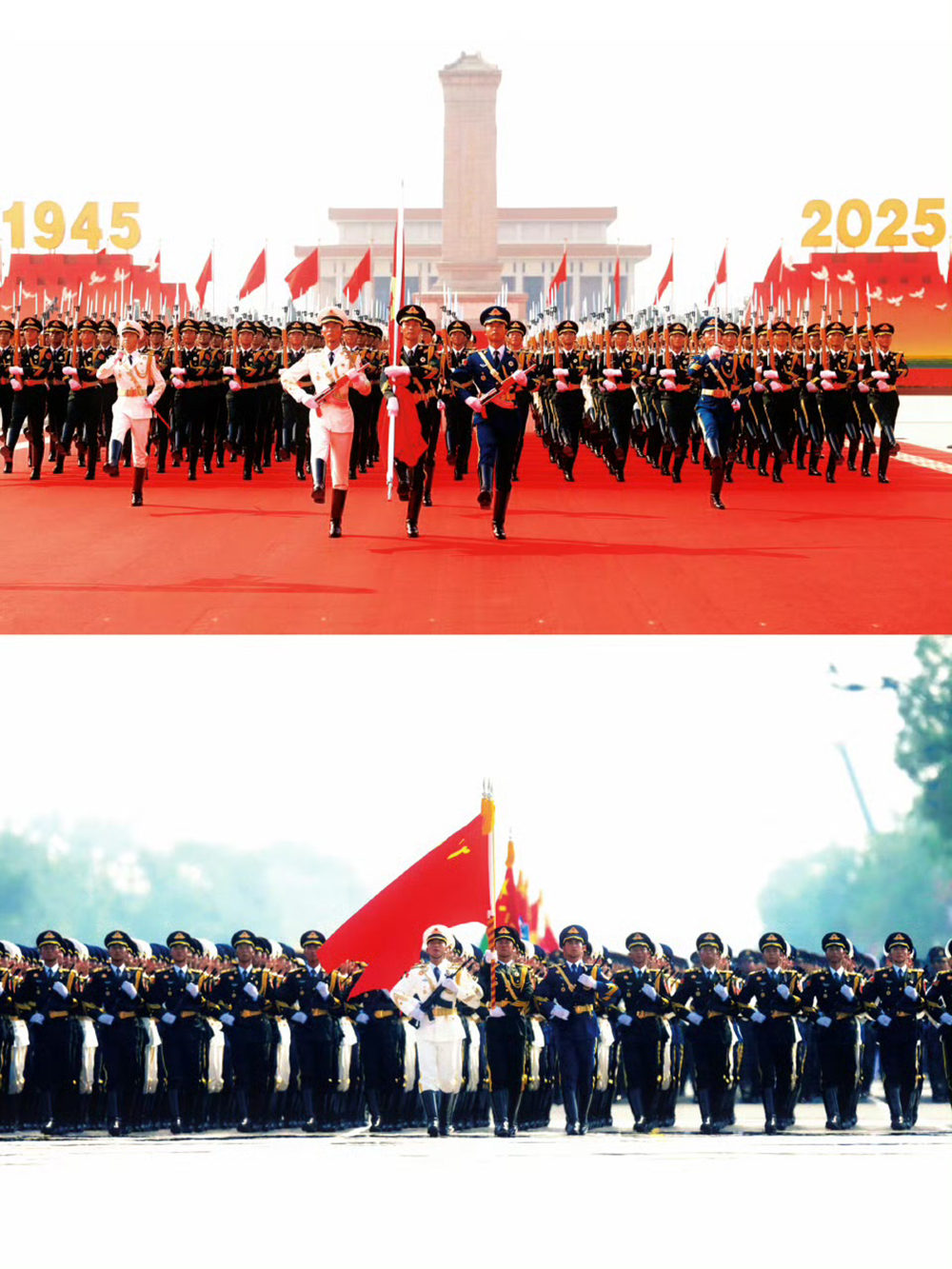 观阅兵盛典 聚爱国情怀(图4)